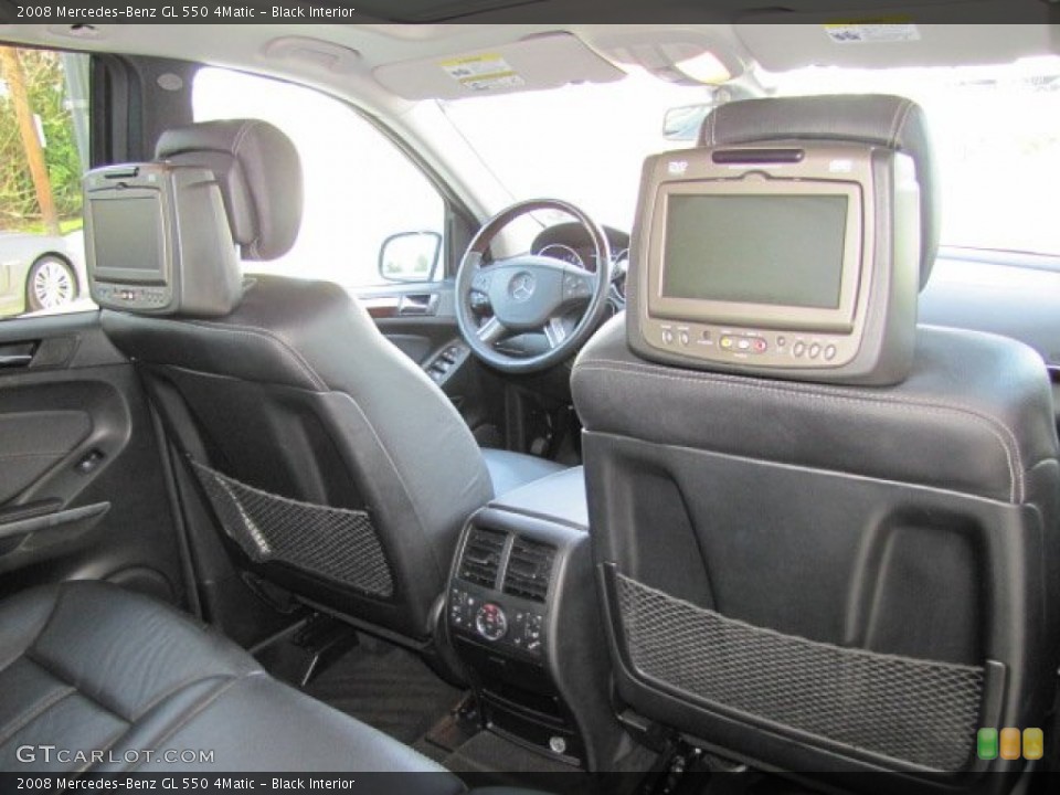 Black Interior Entertainment System for the 2008 Mercedes-Benz GL 550 4Matic #77327057