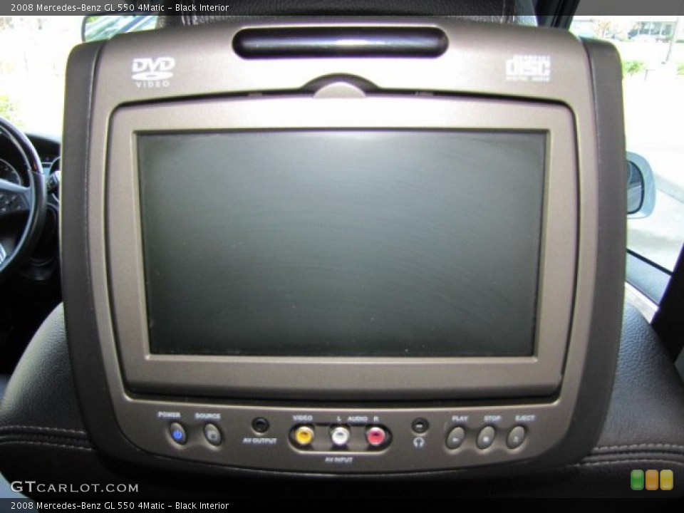 Black Interior Entertainment System for the 2008 Mercedes-Benz GL 550 4Matic #77327067