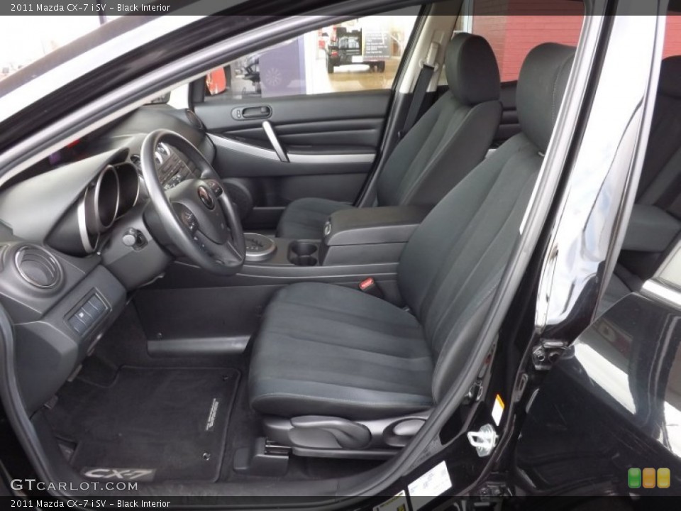 Black Interior Photo for the 2011 Mazda CX-7 i SV #77327083
