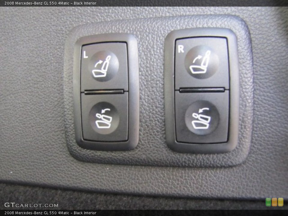Black Interior Controls for the 2008 Mercedes-Benz GL 550 4Matic #77327110