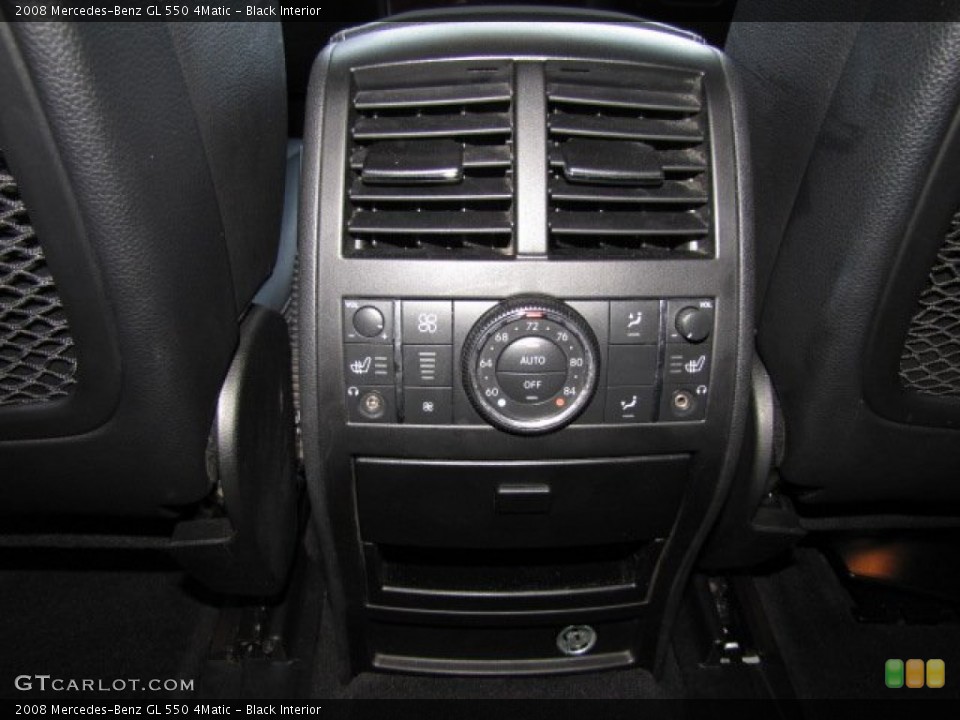 Black Interior Controls for the 2008 Mercedes-Benz GL 550 4Matic #77327149