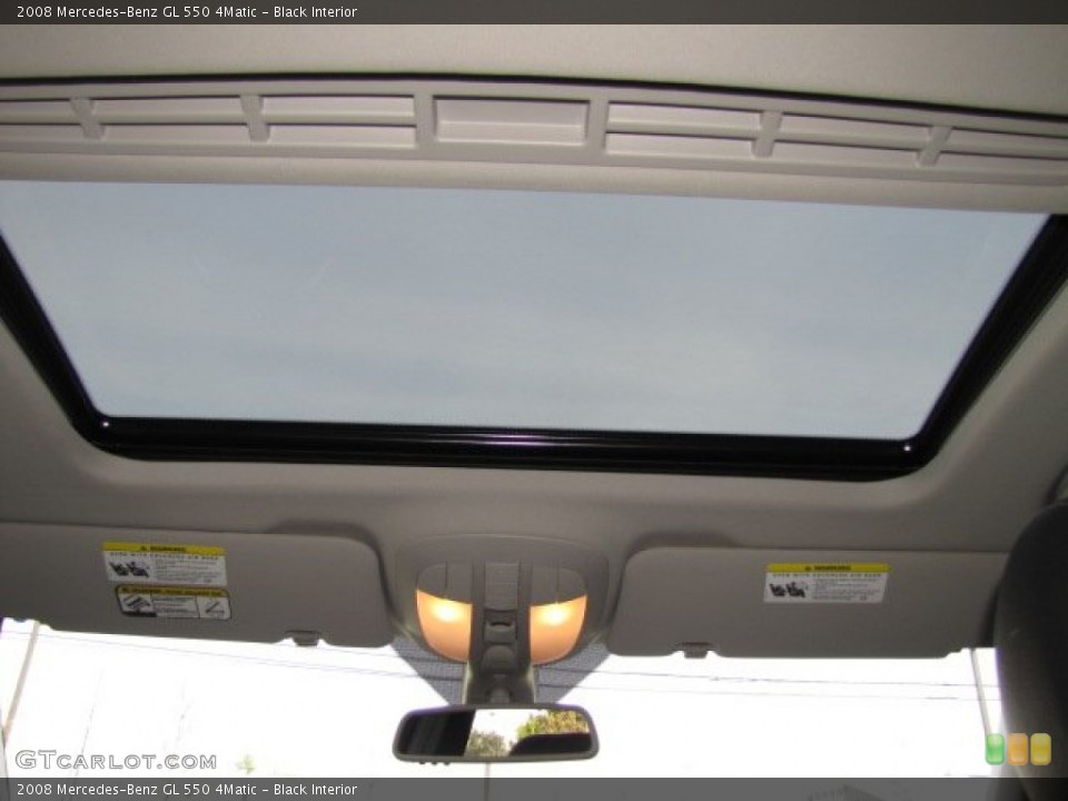 Black Interior Sunroof for the 2008 Mercedes-Benz GL 550 4Matic #77327166