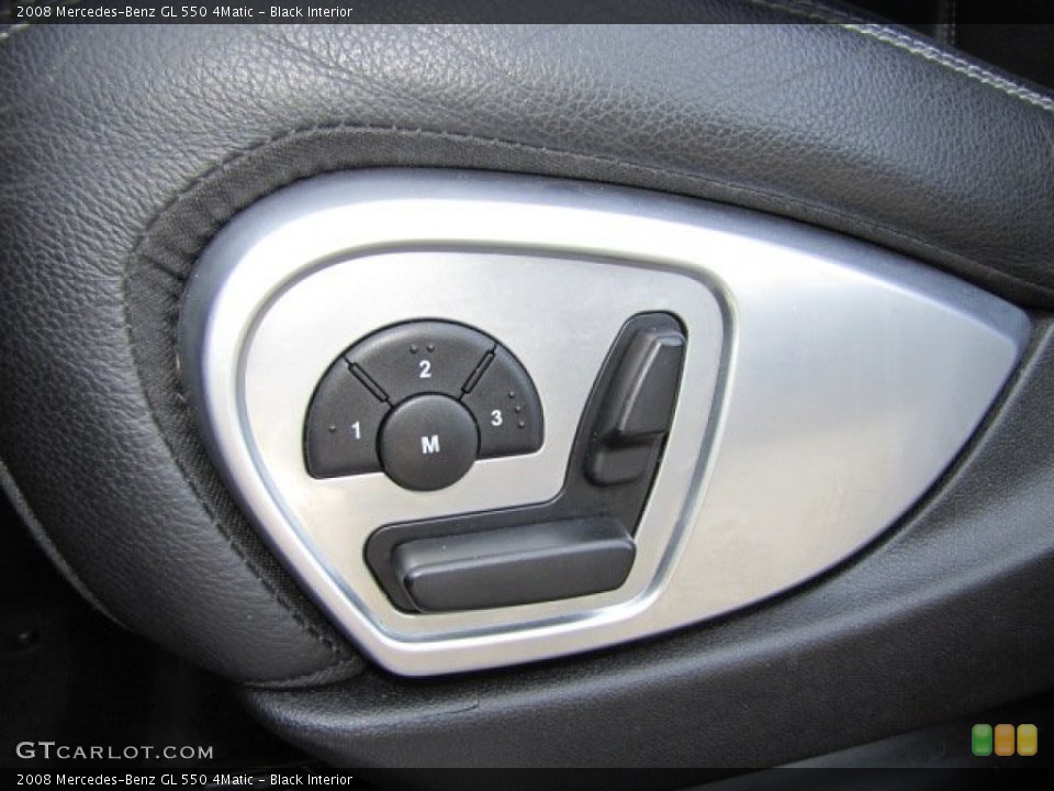 Black Interior Controls for the 2008 Mercedes-Benz GL 550 4Matic #77327187