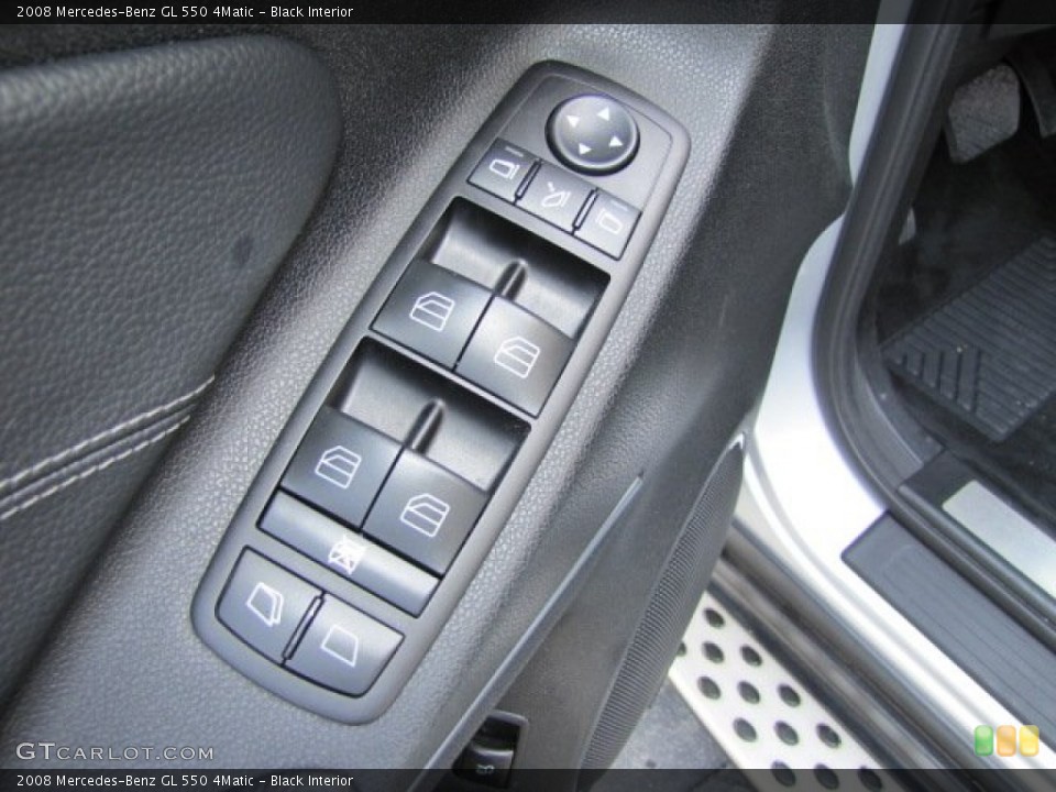 Black Interior Controls for the 2008 Mercedes-Benz GL 550 4Matic #77327265