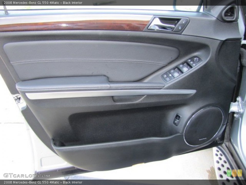 Black Interior Door Panel for the 2008 Mercedes-Benz GL 550 4Matic #77327274