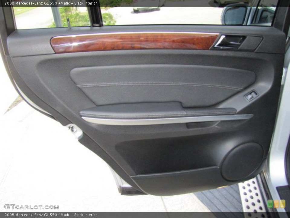 Black Interior Door Panel for the 2008 Mercedes-Benz GL 550 4Matic #77327283