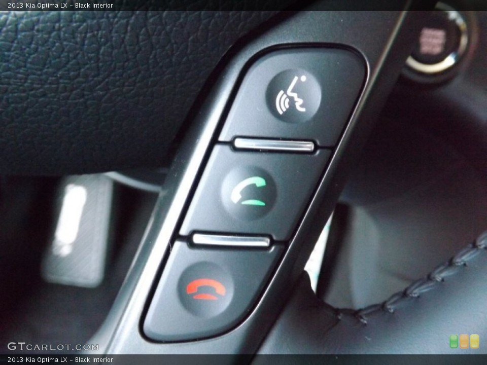 Black Interior Controls for the 2013 Kia Optima LX #77330046