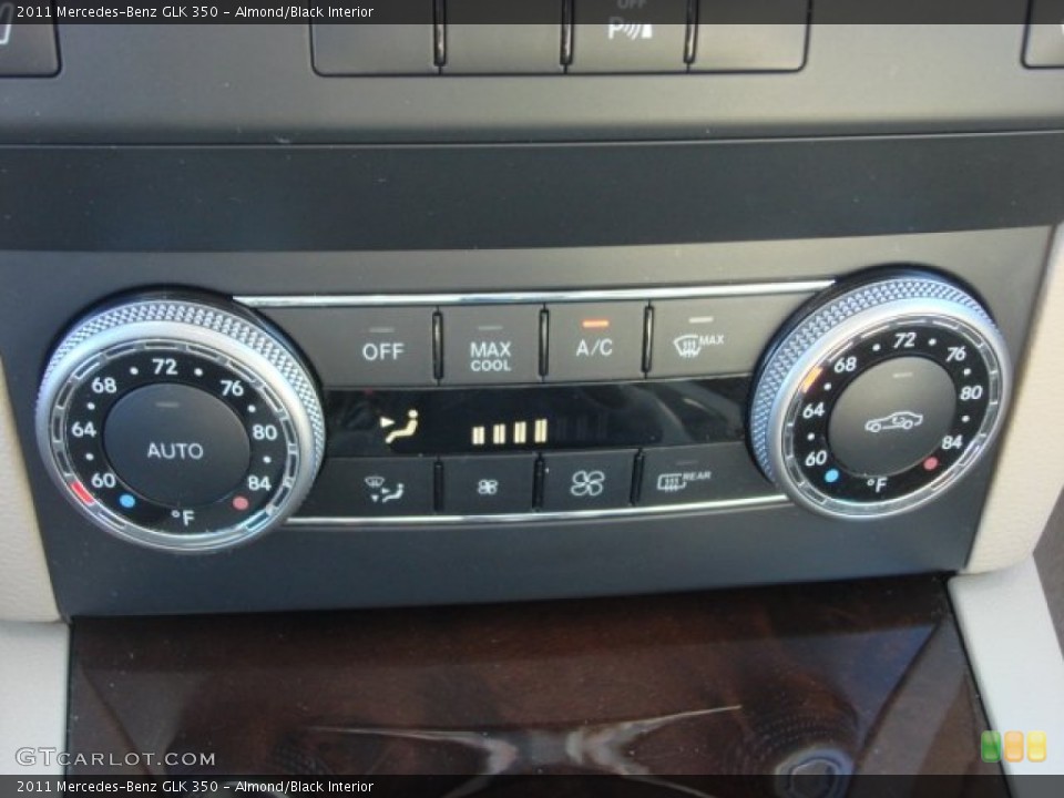 Almond/Black Interior Controls for the 2011 Mercedes-Benz GLK 350 #77335062