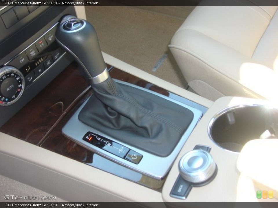Almond/Black Interior Transmission for the 2011 Mercedes-Benz GLK 350 #77335071