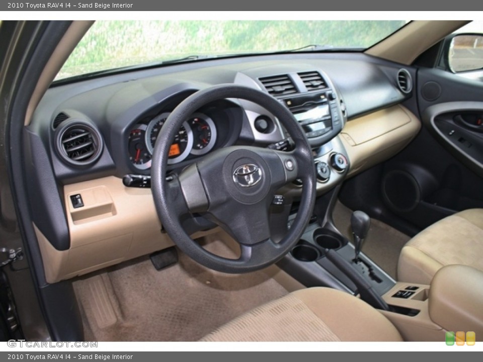 Sand Beige Interior Photo for the 2010 Toyota RAV4 I4 #77335767
