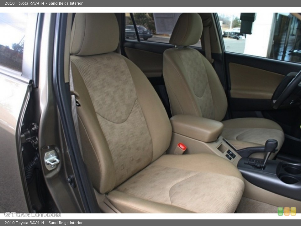 Sand Beige Interior Front Seat for the 2010 Toyota RAV4 I4 #77335911