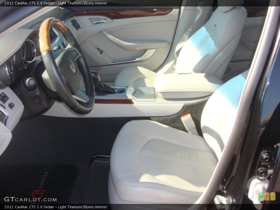 Light Titanium/Ebony Interior Photo for the 2012 Cadillac CTS 3.6 Sedan #77336133