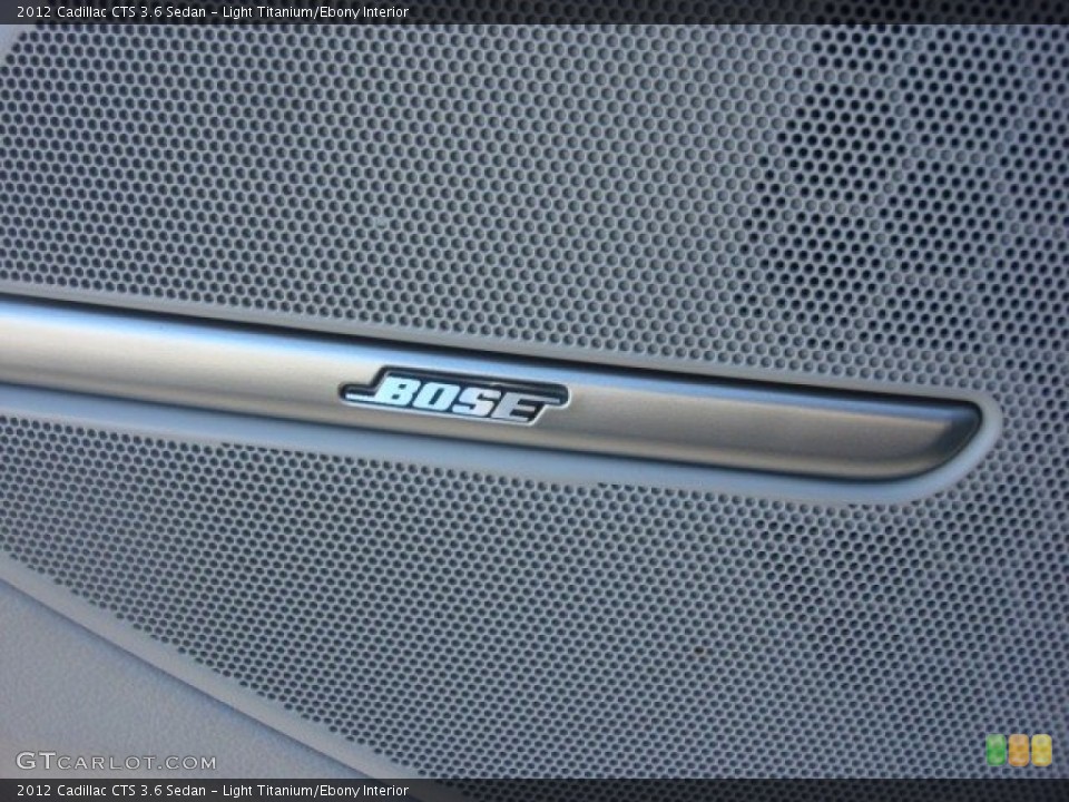 Light Titanium/Ebony Interior Audio System for the 2012 Cadillac CTS 3.6 Sedan #77336253