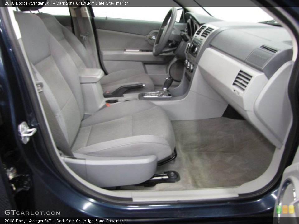 Dark Slate Gray/Light Slate Gray Interior Front Seat for the 2008 Dodge Avenger SXT #77336286