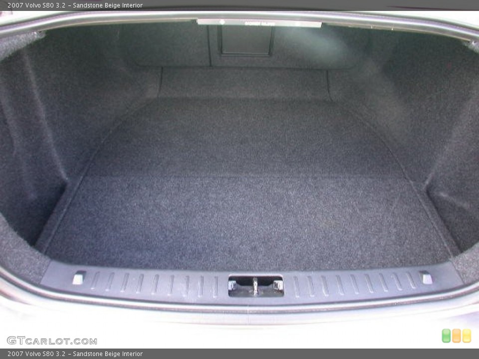 Sandstone Beige Interior Trunk for the 2007 Volvo S80 3.2 #77336370