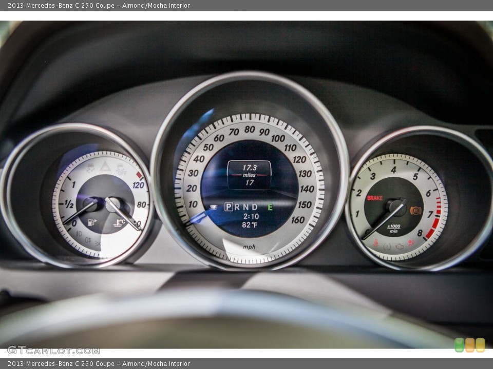 Almond/Mocha Interior Gauges for the 2013 Mercedes-Benz C 250 Coupe #77337447