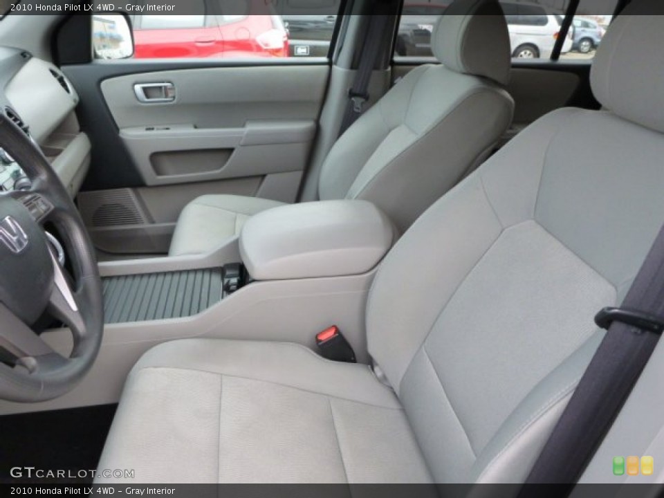 Gray Interior Front Seat for the 2010 Honda Pilot LX 4WD #77337636
