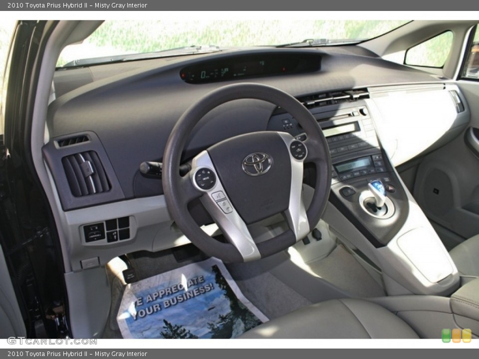 Misty Gray Interior Dashboard for the 2010 Toyota Prius Hybrid II #77338383