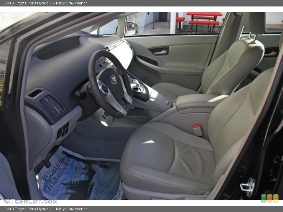 Misty Gray Interior Photo for the 2010 Toyota Prius Hybrid II #77338404