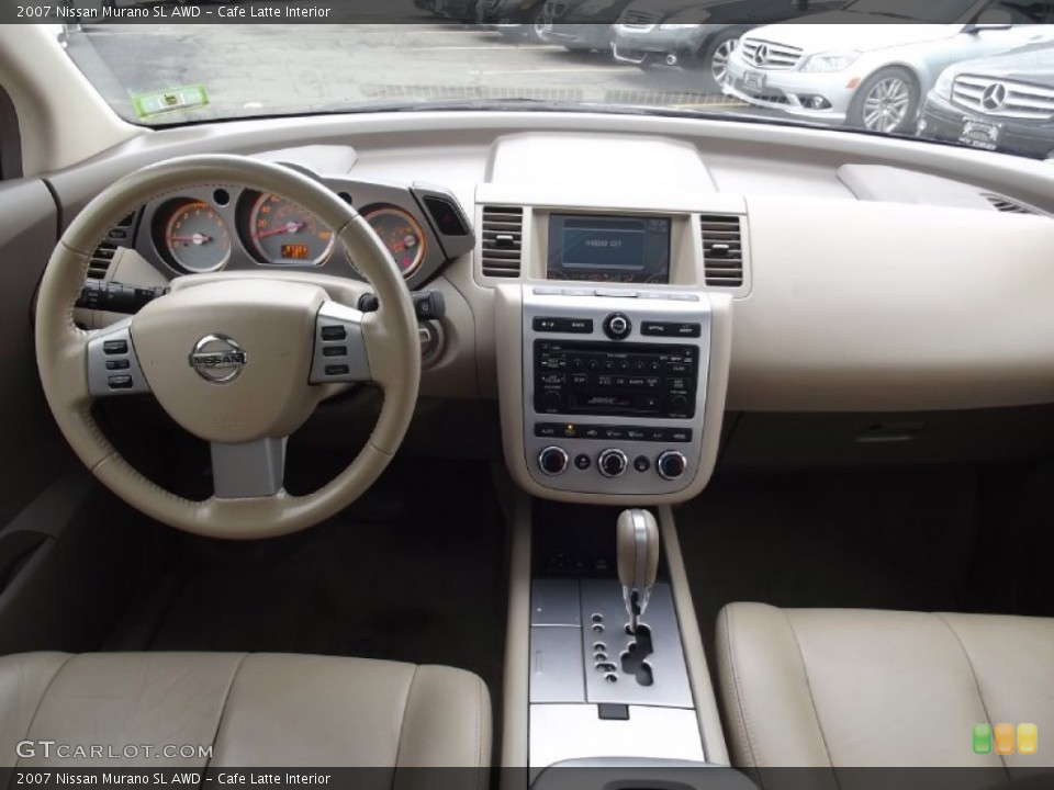 Cafe Latte Interior Dashboard for the 2007 Nissan Murano SL AWD #77340505