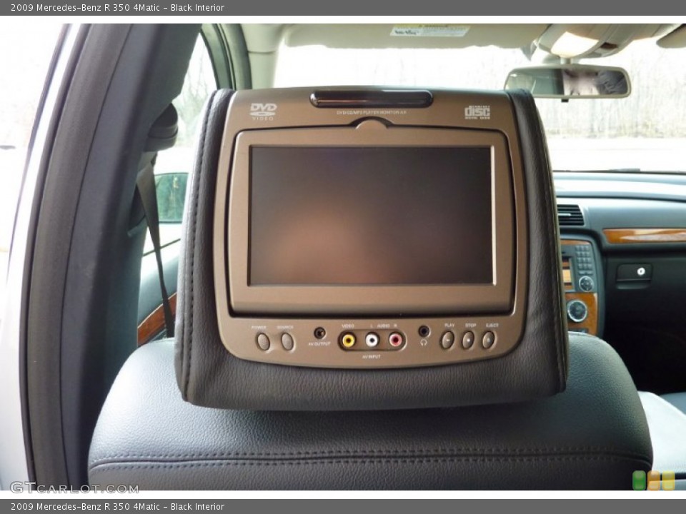 Black Interior Entertainment System for the 2009 Mercedes-Benz R 350 4Matic #77340669