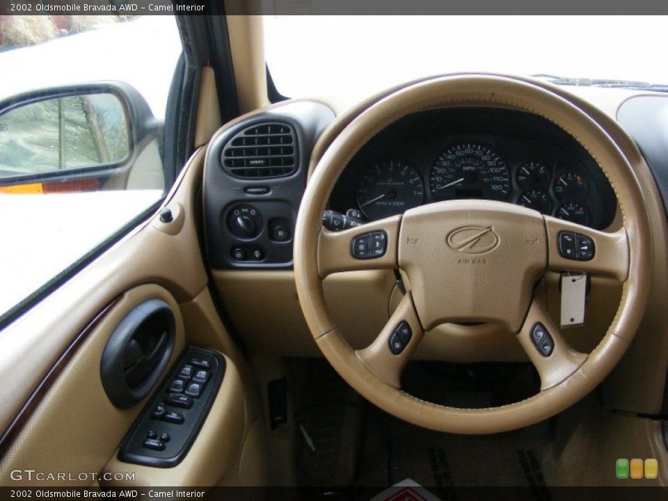 Camel Interior Steering Wheel for the 2002 Oldsmobile Bravada AWD #77341586