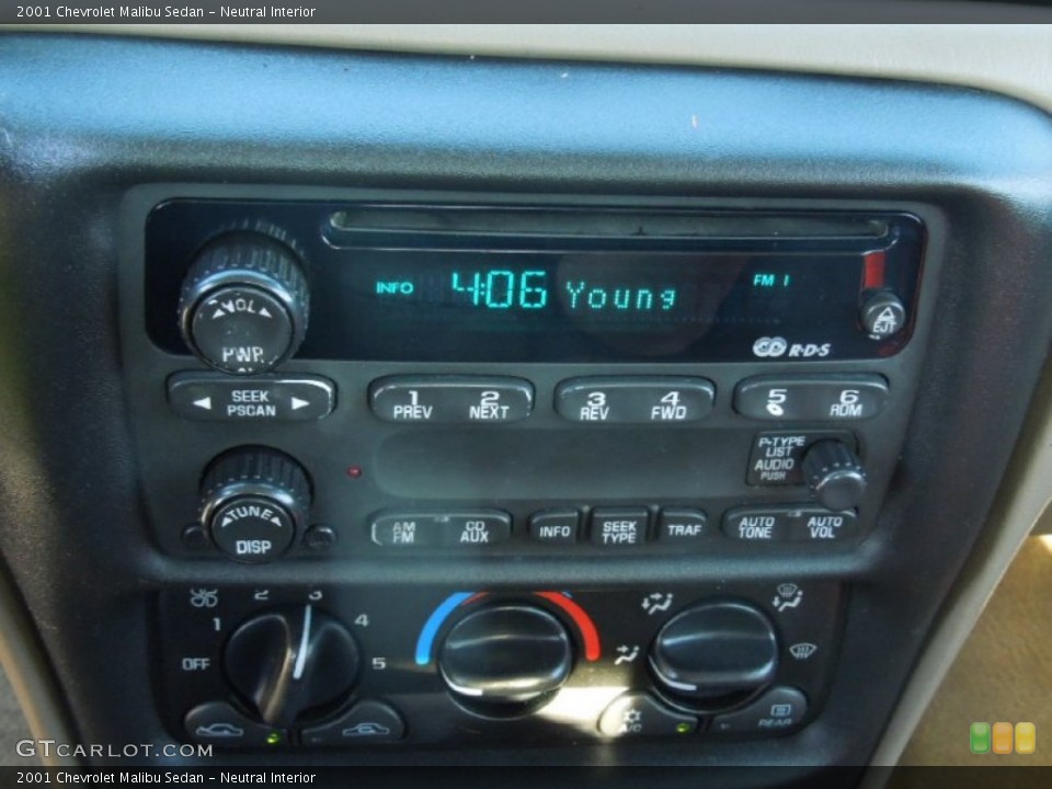Neutral Interior Audio System for the 2001 Chevrolet Malibu Sedan #77342275