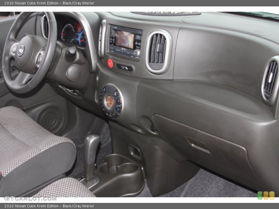 Black/Gray Interior Dashboard for the 2010 Nissan Cube Krom Edition #77342905