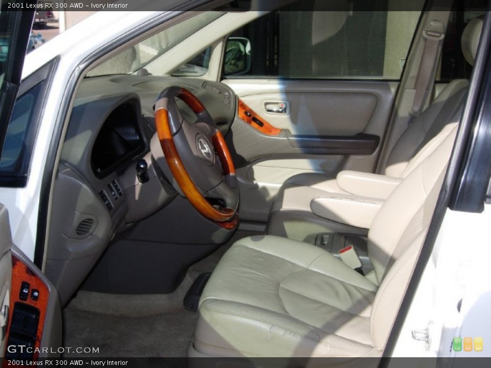 Ivory 2001 Lexus RX Interiors