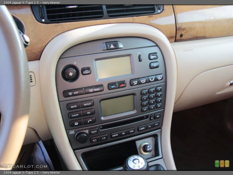 Ivory Interior Controls for the 2004 Jaguar X-Type 2.5 #77343696