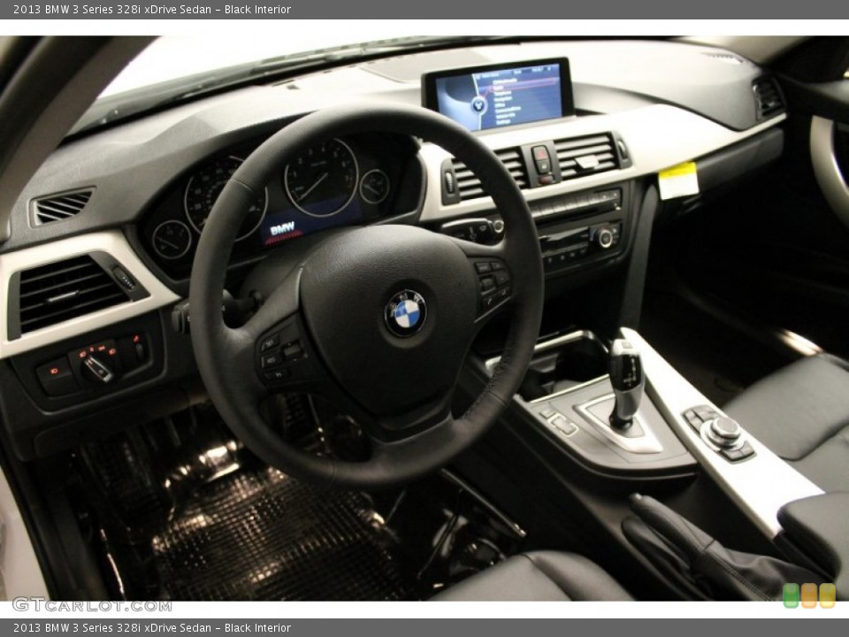 Black Interior Dashboard for the 2013 BMW 3 Series 328i xDrive Sedan #77346417