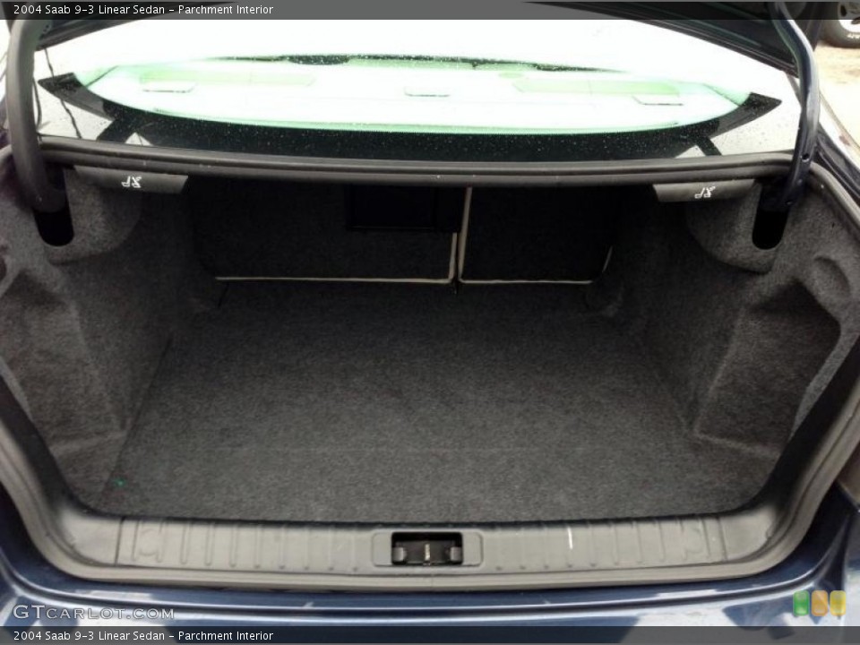Parchment Interior Trunk for the 2004 Saab 9-3 Linear Sedan #77347569