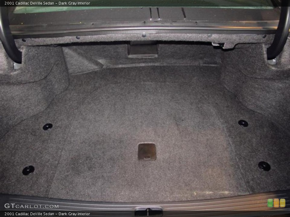 Dark Gray Interior Trunk for the 2001 Cadillac DeVille Sedan #77349125