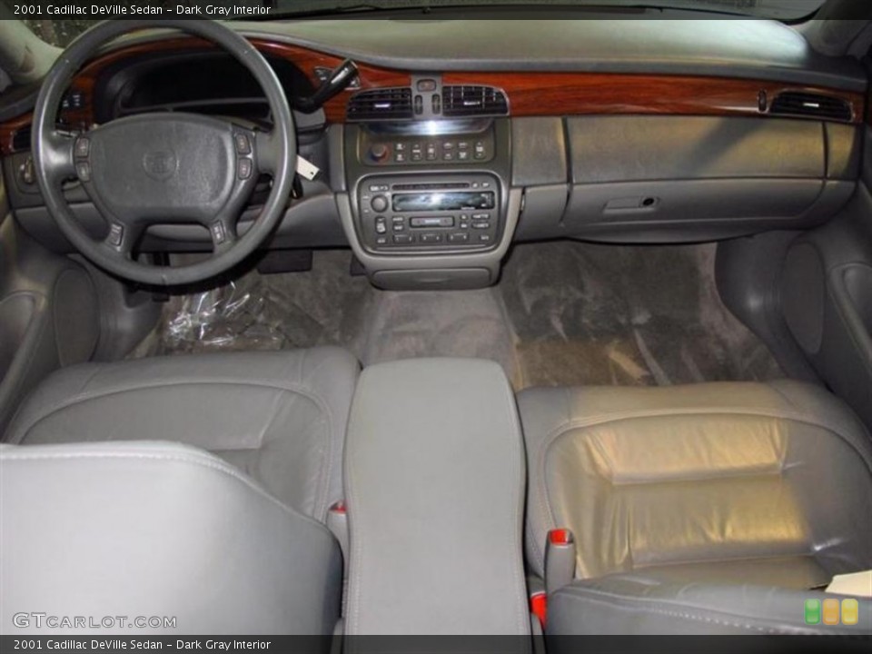 Dark Gray Interior Dashboard for the 2001 Cadillac DeVille Sedan #77349258