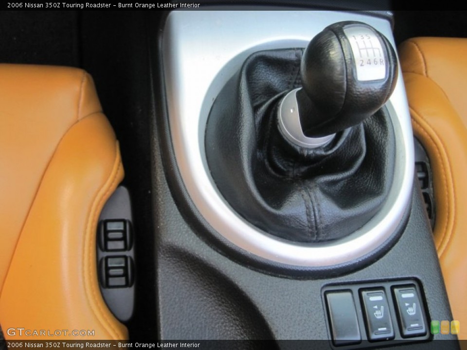 Burnt Orange Leather Interior Transmission for the 2006 Nissan 350Z Touring Roadster #77351013