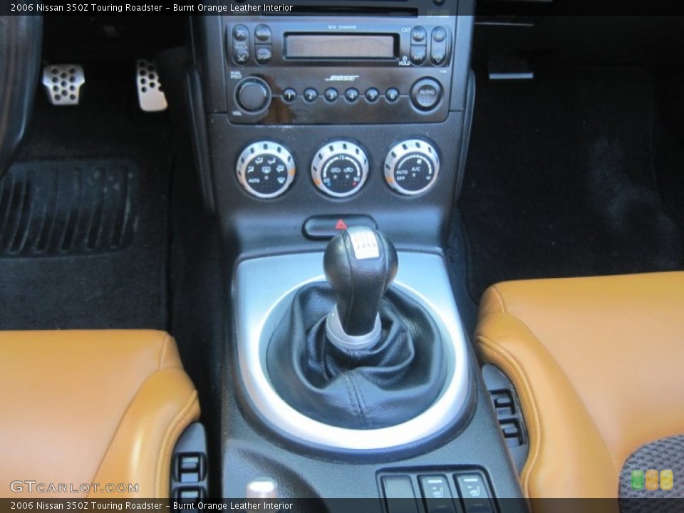 Burnt Orange Leather Interior Transmission for the 2006 Nissan 350Z Touring Roadster #77351177