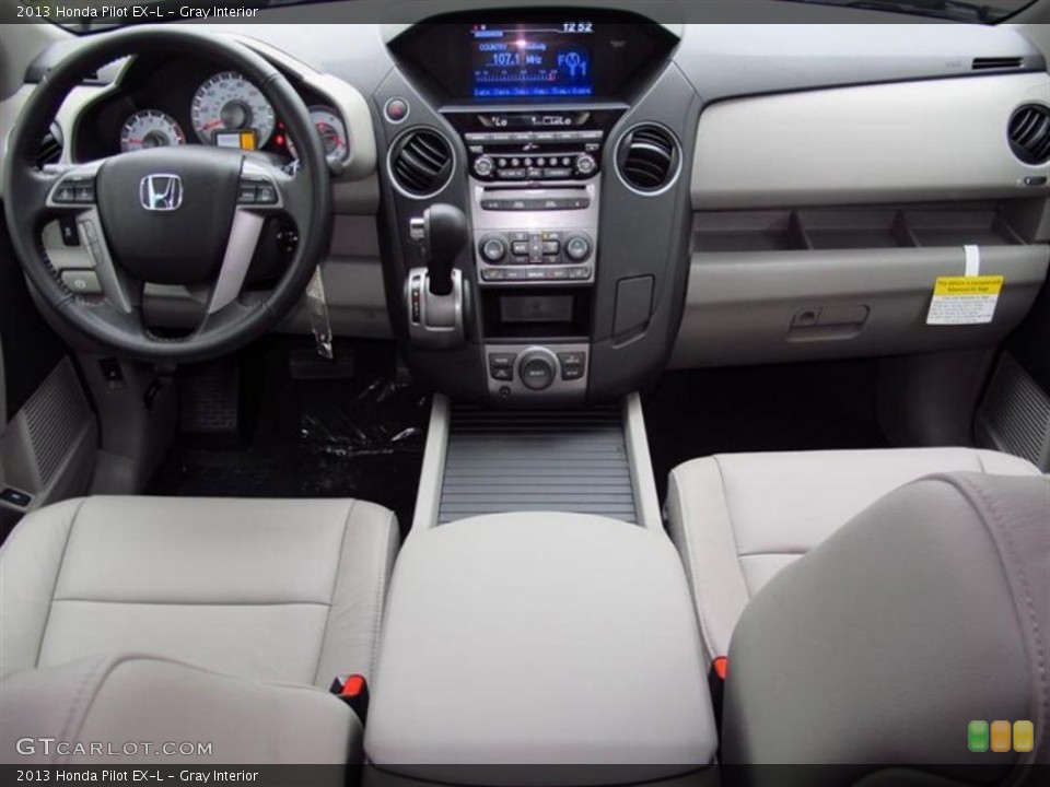 Gray Interior Dashboard for the 2013 Honda Pilot EX-L #77351227
