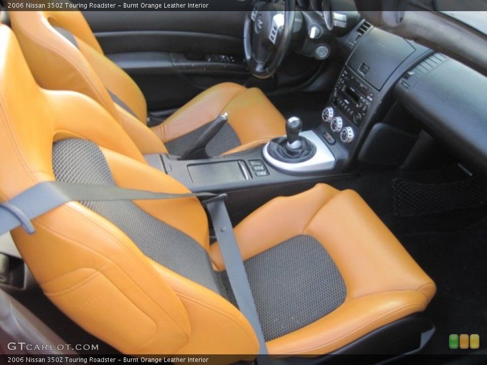 Burnt Orange Leather Interior Photo for the 2006 Nissan 350Z Touring Roadster #77351239