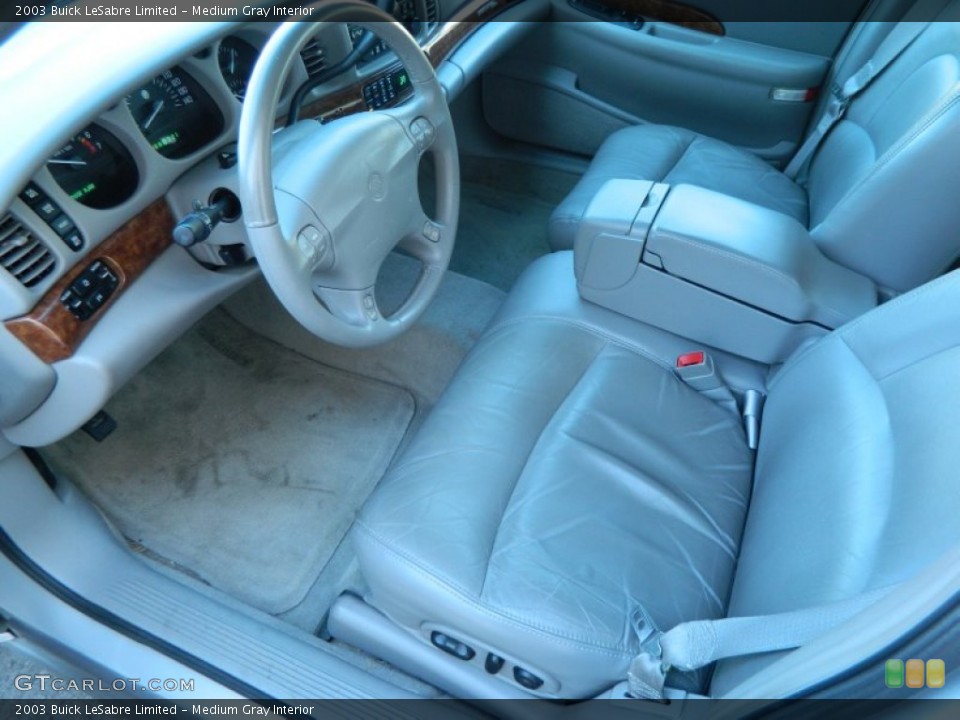 Medium Gray Interior Photo for the 2003 Buick LeSabre Limited #77351686