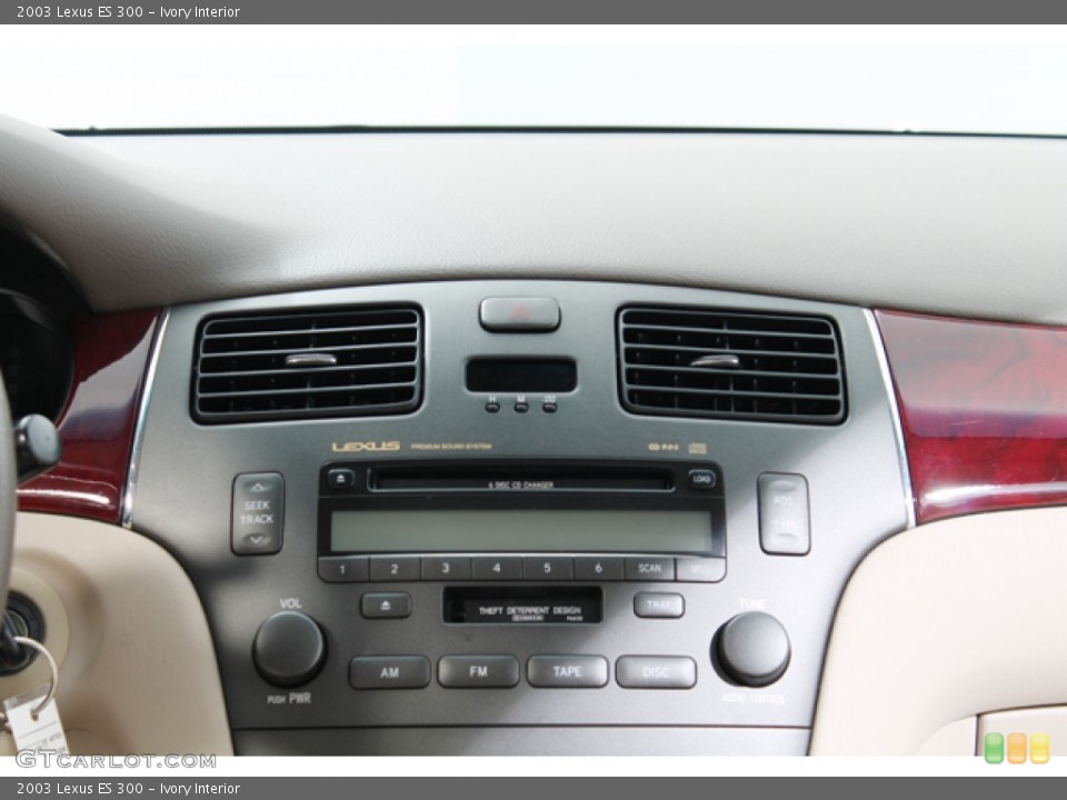 Ivory Interior Audio System for the 2003 Lexus ES 300 #77353557