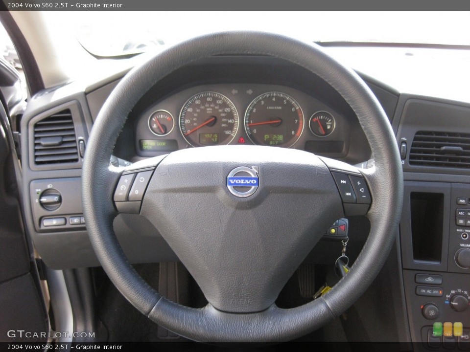 Graphite Interior Steering Wheel for the 2004 Volvo S60 2.5T #77353798