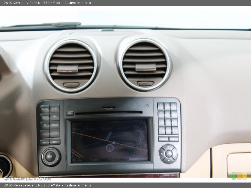 Cashmere Interior Controls for the 2010 Mercedes-Benz ML 350 4Matic #77353821