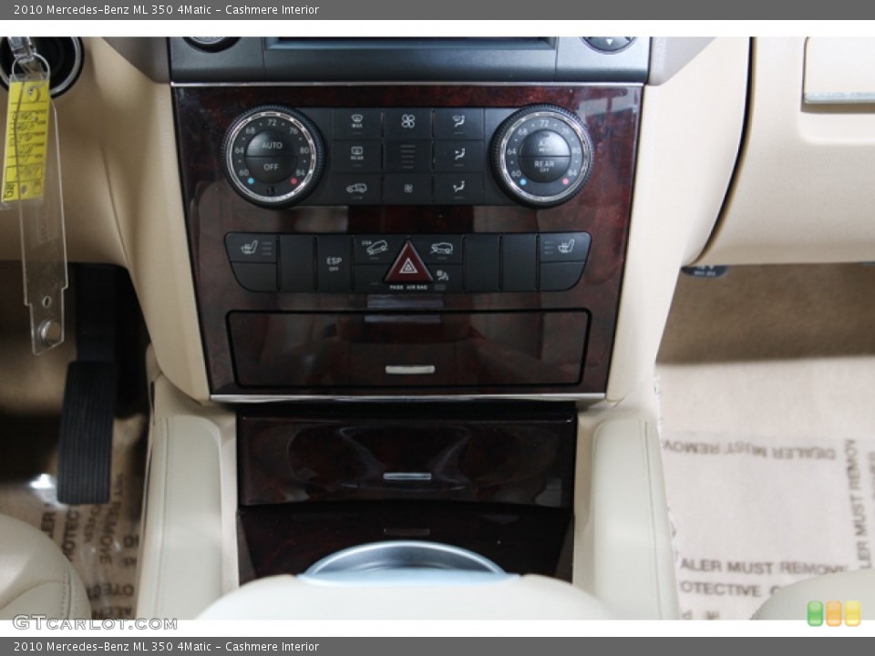Cashmere Interior Controls for the 2010 Mercedes-Benz ML 350 4Matic #77353827