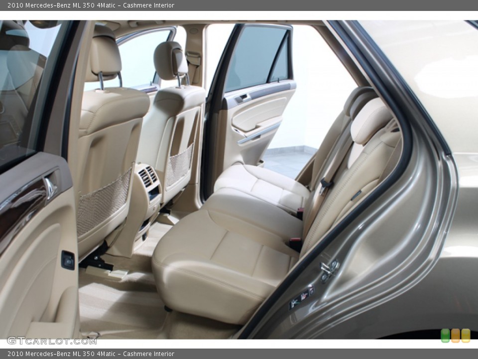 Cashmere Interior Rear Seat for the 2010 Mercedes-Benz ML 350 4Matic #77353875