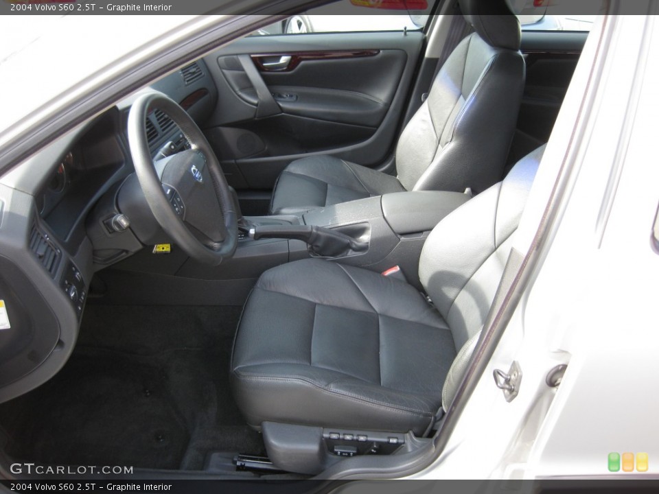 Graphite Interior Front Seat for the 2004 Volvo S60 2.5T #77354079