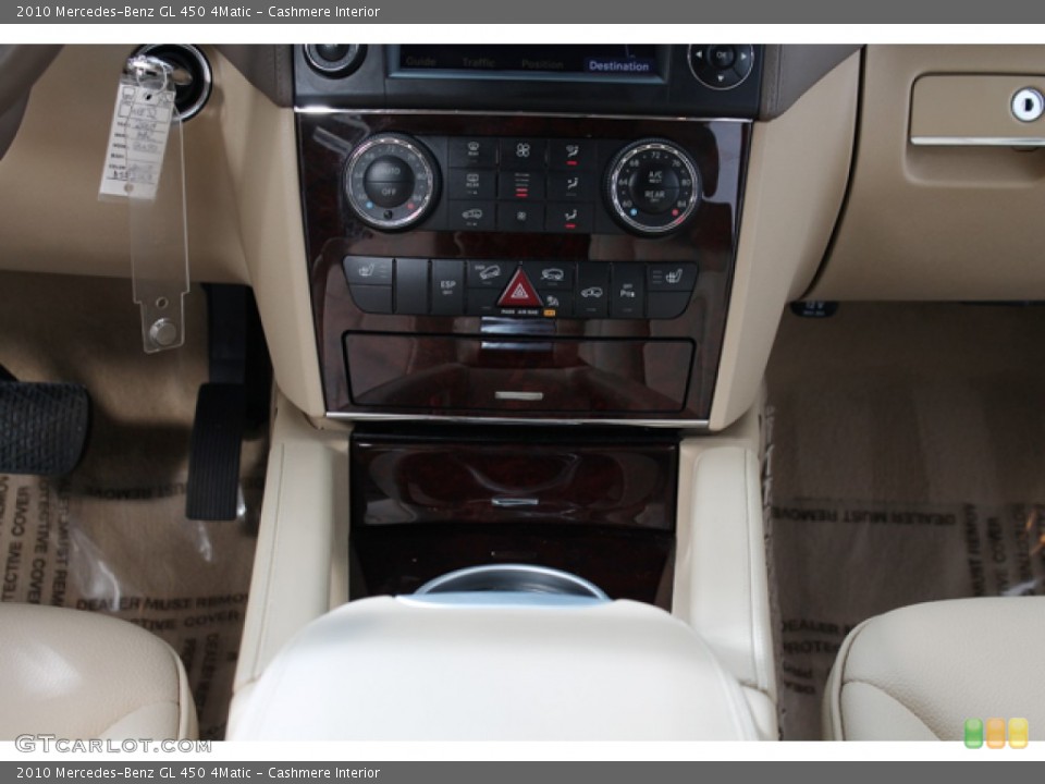 Cashmere Interior Controls for the 2010 Mercedes-Benz GL 450 4Matic #77354322