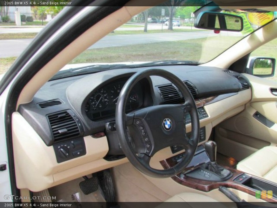 Sand Beige Interior Prime Interior for the 2005 BMW X5 4.4i #77355255