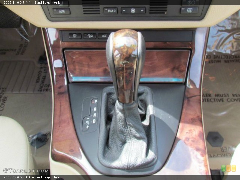 Sand Beige Interior Transmission for the 2005 BMW X5 4.4i #77355546