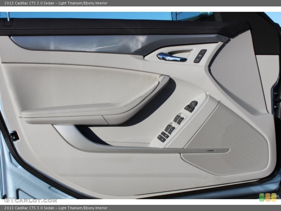 Light Titanium/Ebony Interior Door Panel for the 2013 Cadillac CTS 3.0 Sedan #77357094