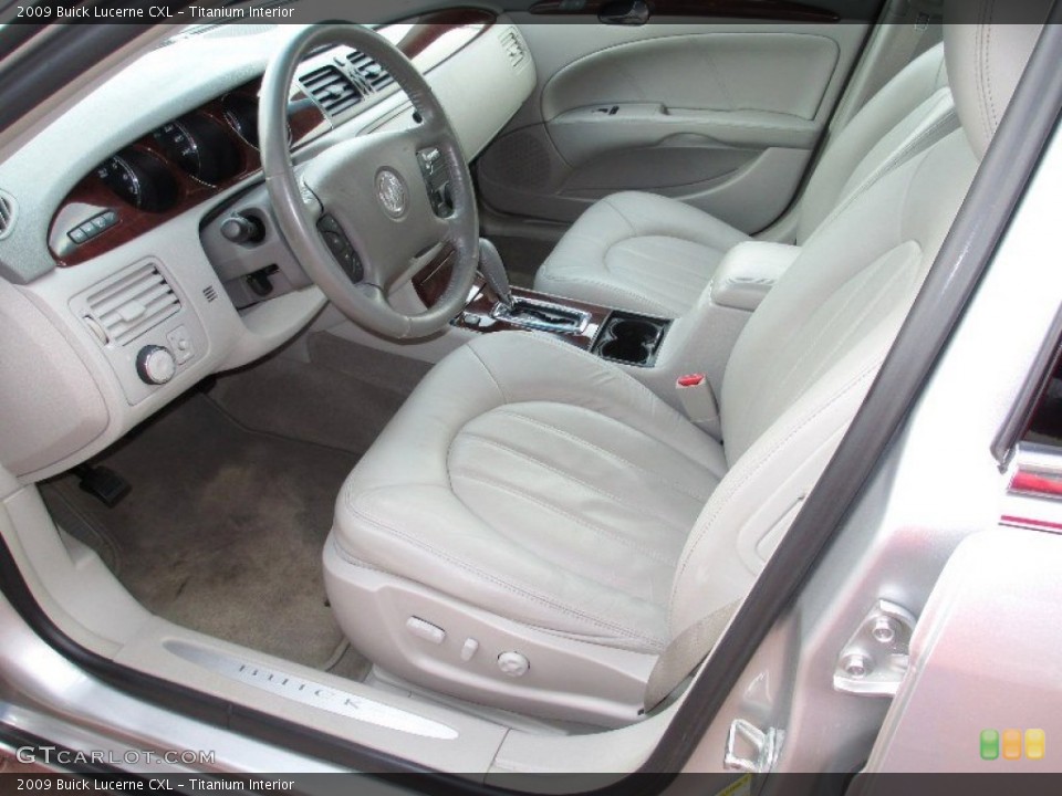 Titanium 2009 Buick Lucerne Interiors